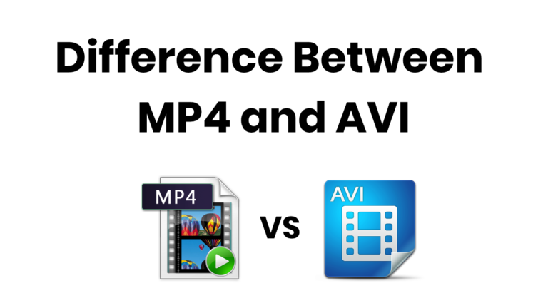 mp4 vs avi